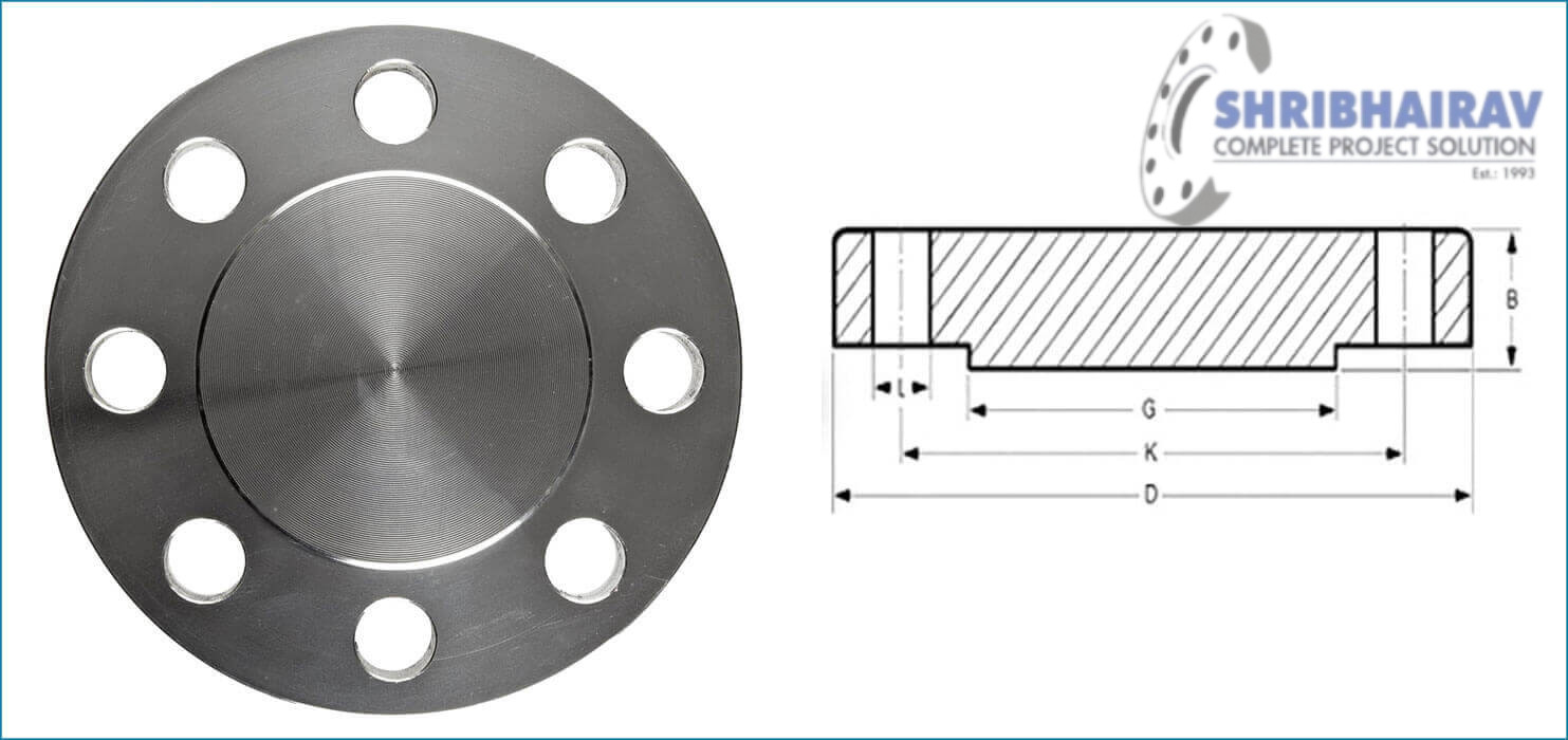 ASTM B564 Nickel Alloy 200 / 201 Blind Flanges