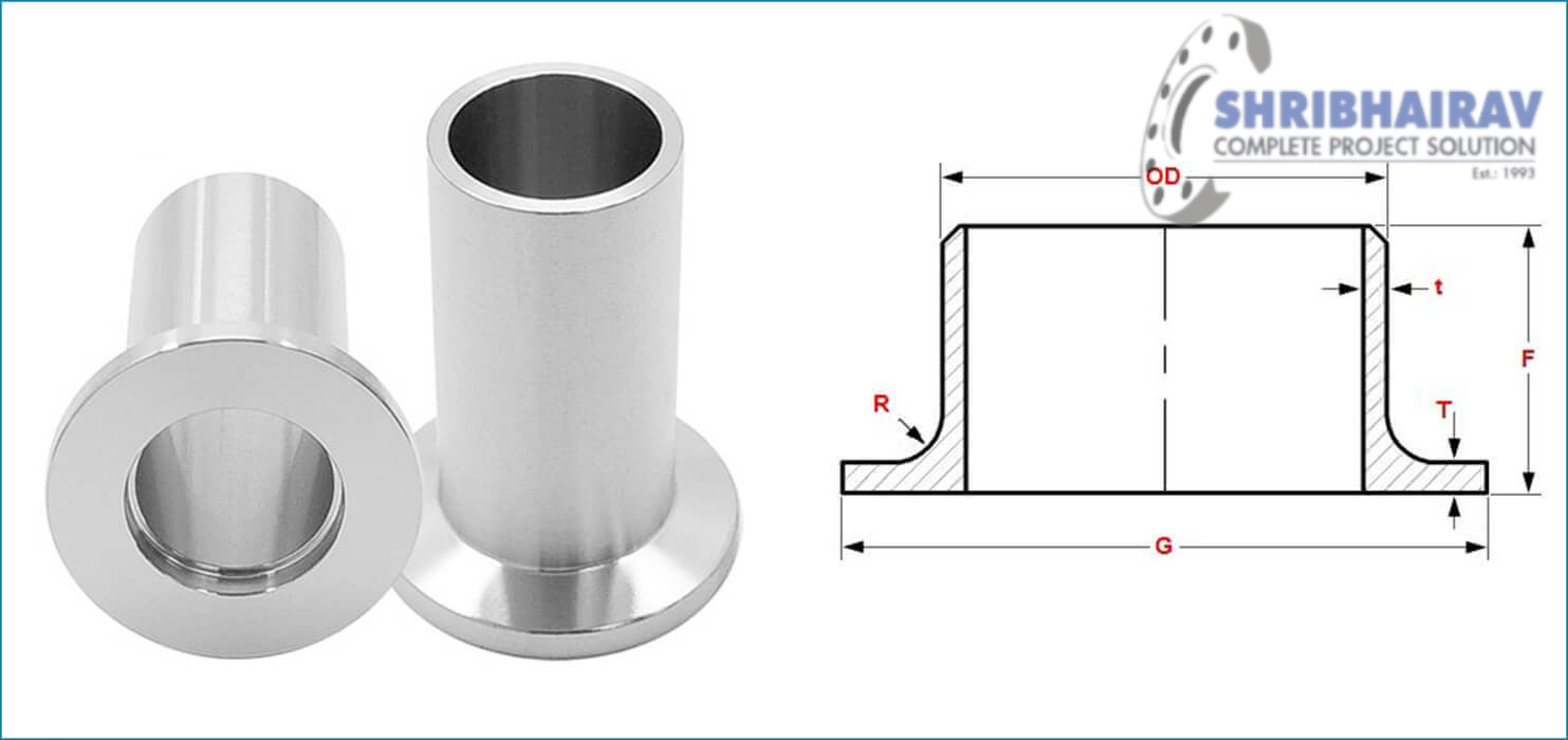 ASME-b16.9 Buttweld Long Stub End