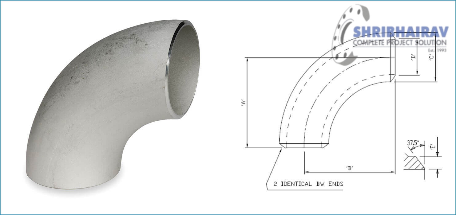 Buttweld Long Radius Pipe Elbow