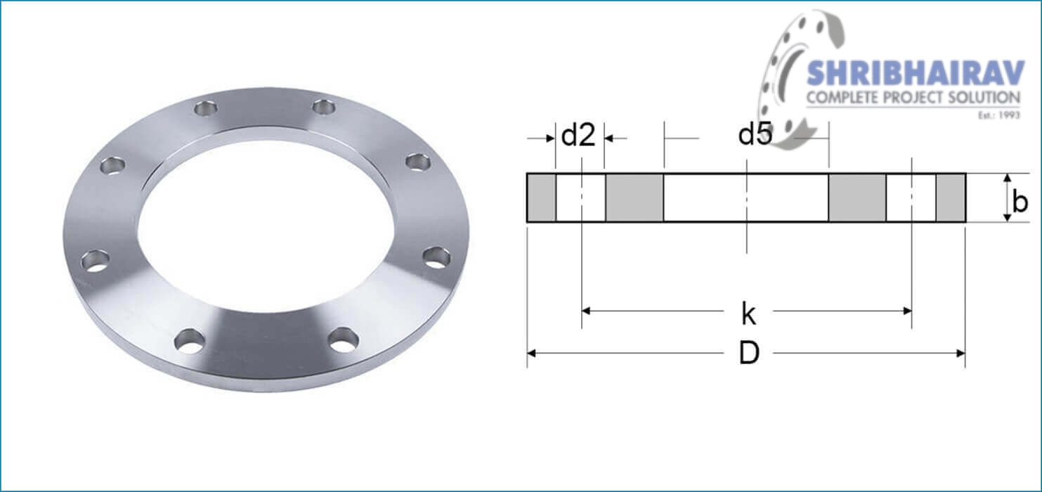 ASTM B564 Nickel Alloy 200 / 201 Plate Flanges